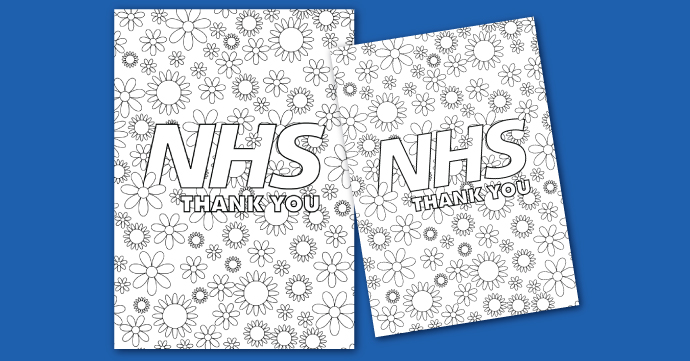 Download NHS Flower Design 2 >> nhs flowers 2 colouring in sheet