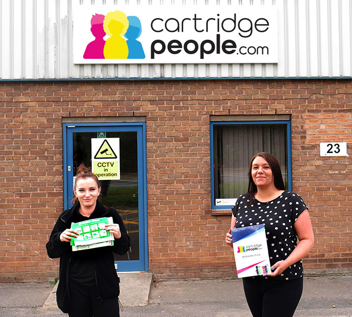 Cartridge People partnership with empties please