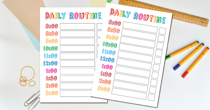 Daily Routine daily routine thumbnail