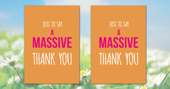 Download Just to Say a Massive Thank You Card >> just to say a massive thank you printable teacher cards