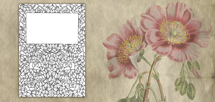 Download Mother's Day Card Colour In - A5 - Leafy Border Mothers Day card colour in a5 leafy border.