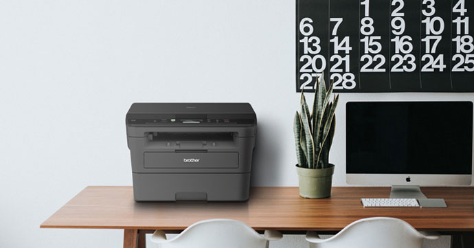 Printer Printer on a desk.