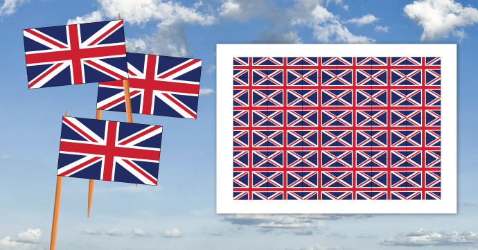 union jack toothpick flags thumbnail