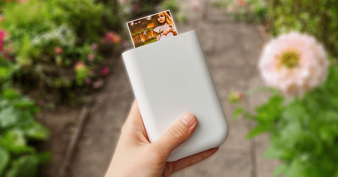 Mobile printing outdoors.