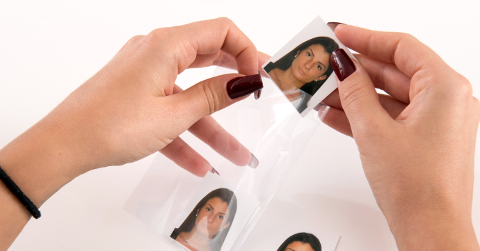 Passport Photo Printed out passport photo