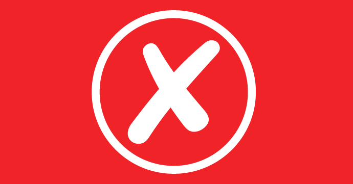 X Incorrect mistakes to avoid when printing passport photos