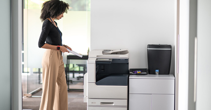 Printer in an Office Printer in an office