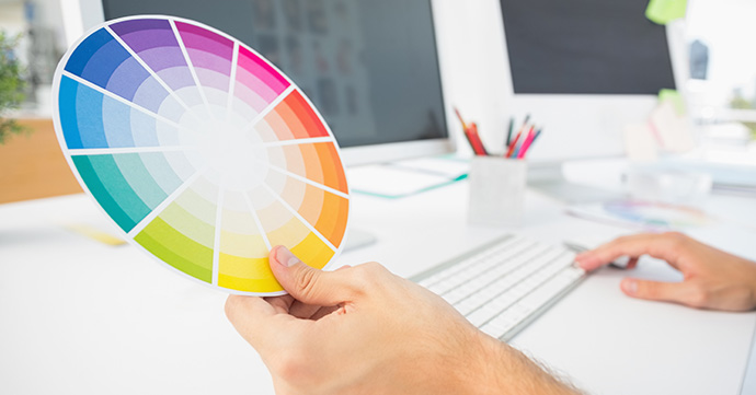 Colour Wheel Colour wheel.