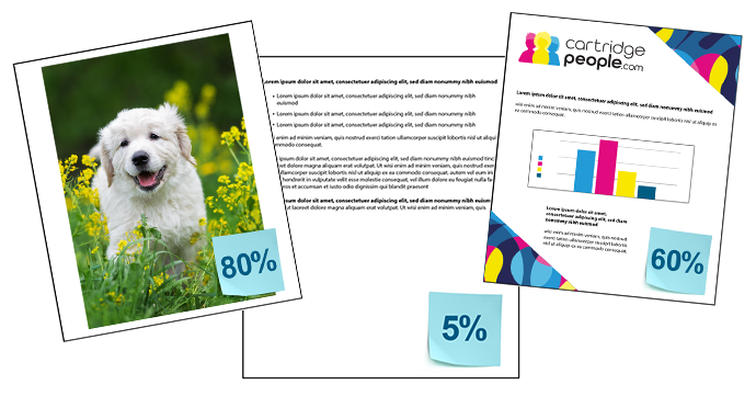 5 percent page coverage
