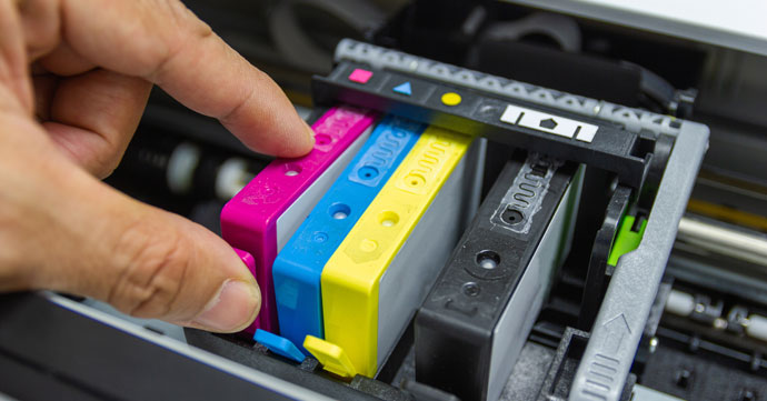 removing an ink cartridge