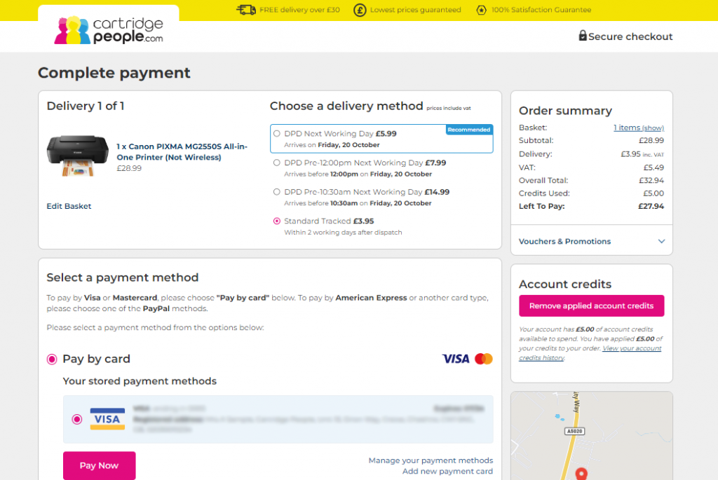 Account Credit Applied Account credit applied.