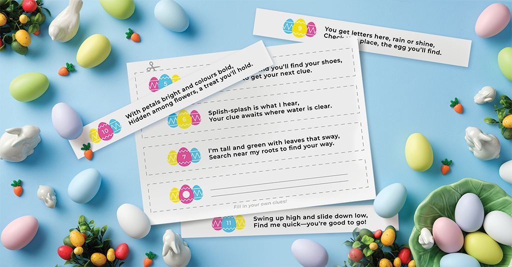 Printable Easter Egg Hunt Clues