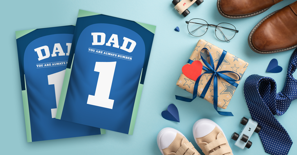 Download Dad You Are Always Number 1 A5 Father's Day Card dad you are always number 1 a5 printable fathers day card