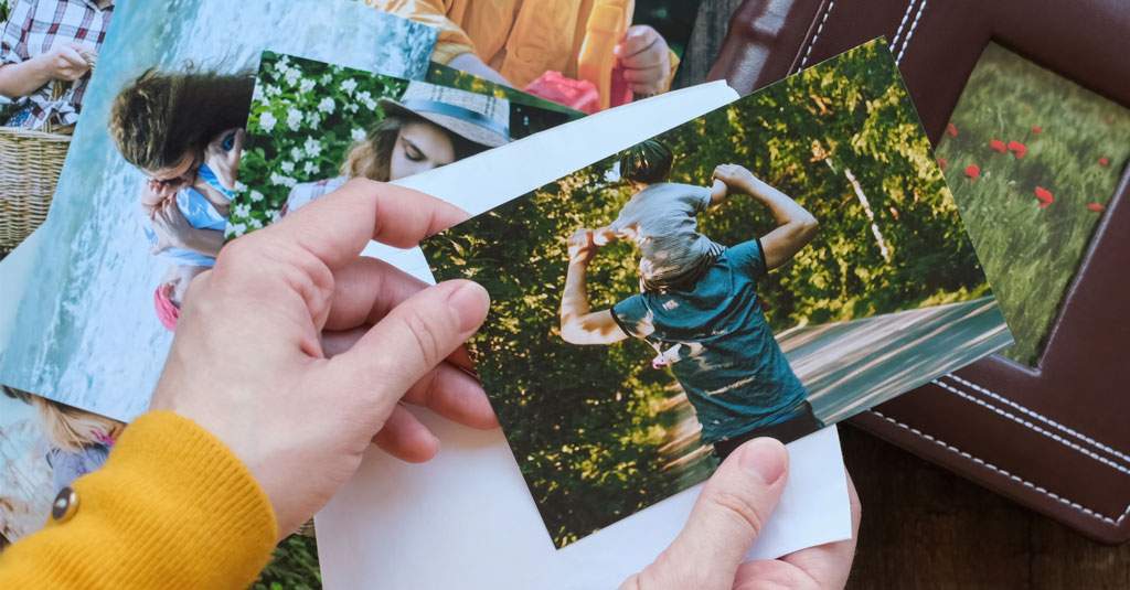 Printed photos for photo album